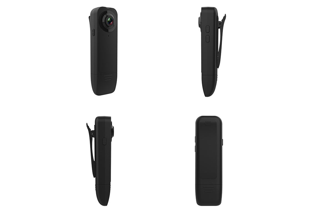 Mini Body Camera 1080P Body Camera Wearable Patrol Video Recording with Memory Card
