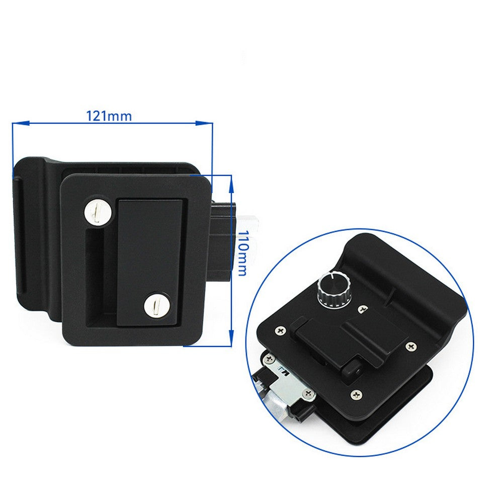 2Pcs RV Door Lock with Paddle Latch Enclosed Trailer Door Latch Camper Trailer Lock