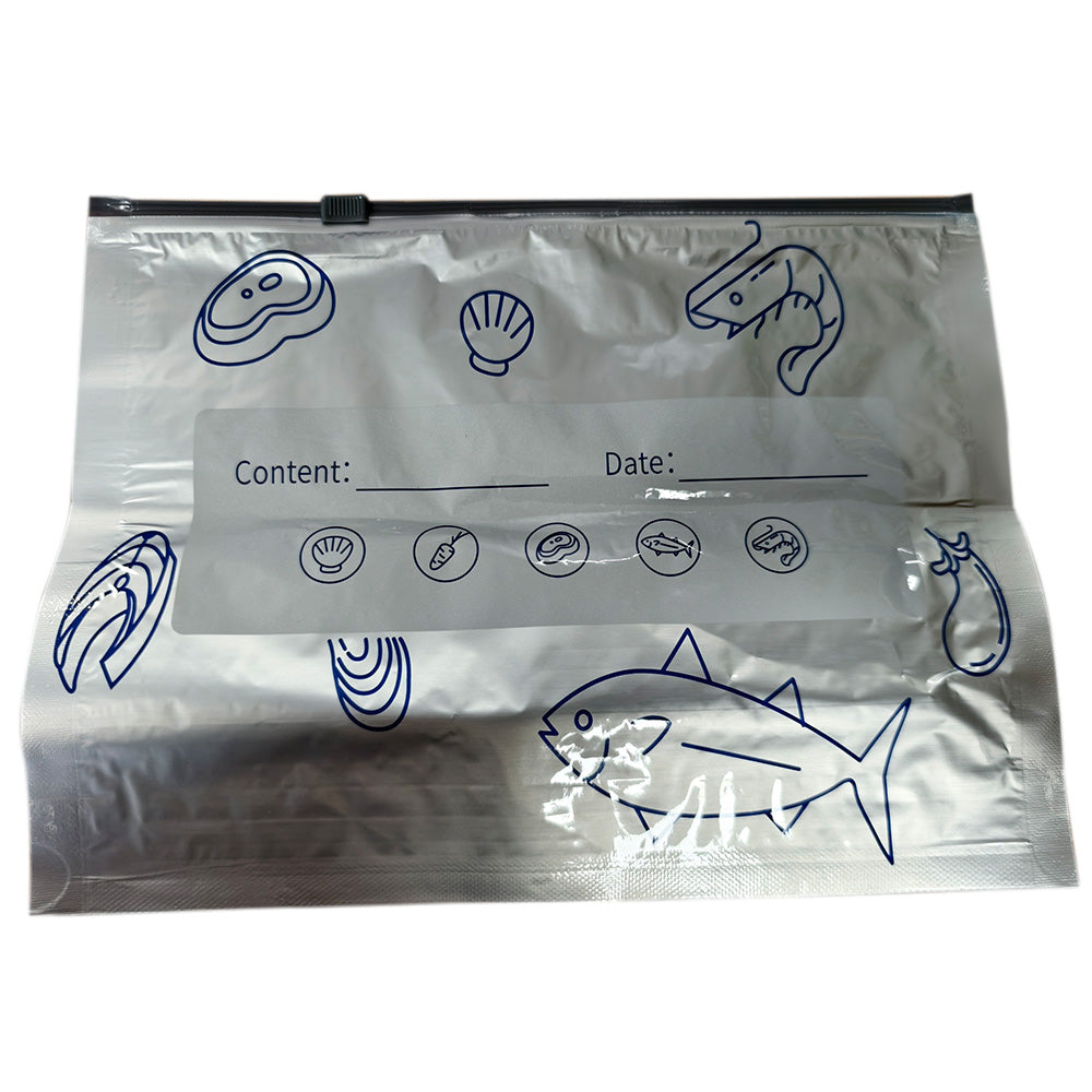 30 Pack Reusable Aluminum Foil Freezer Bags