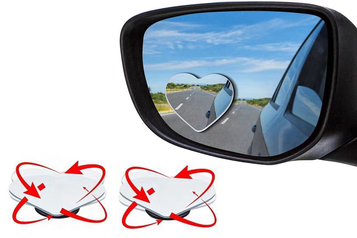 2Pcs Blind Spot Mirrors Car Side Mirror Adjustable Rear View Mirror for Cars Suvs