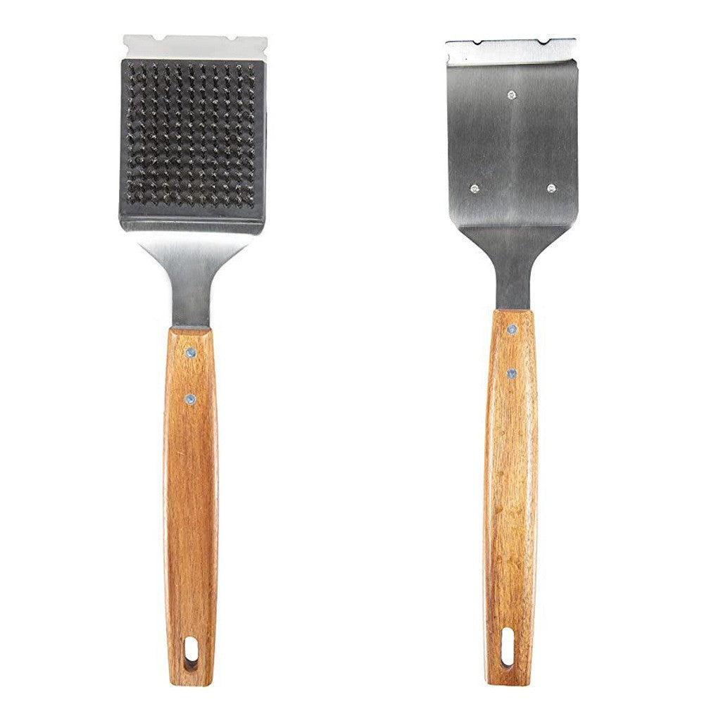 Grill Brush and Scraper for Barbecue Grill Brush for Outdoor Grill