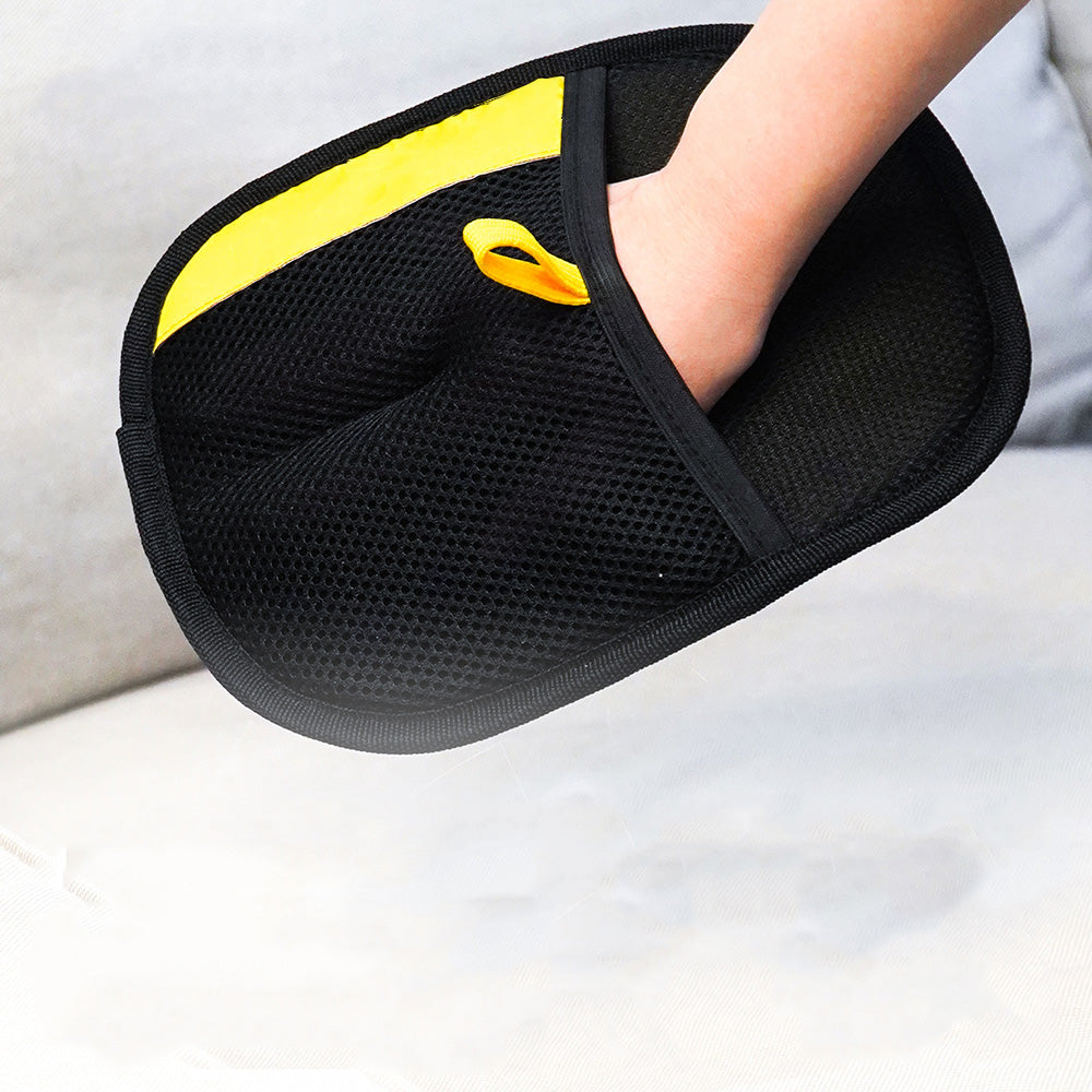 2PCS Pet Hair Removal Gloves Static Hair Remover for Clothes Sofa Carpet & Car Seats