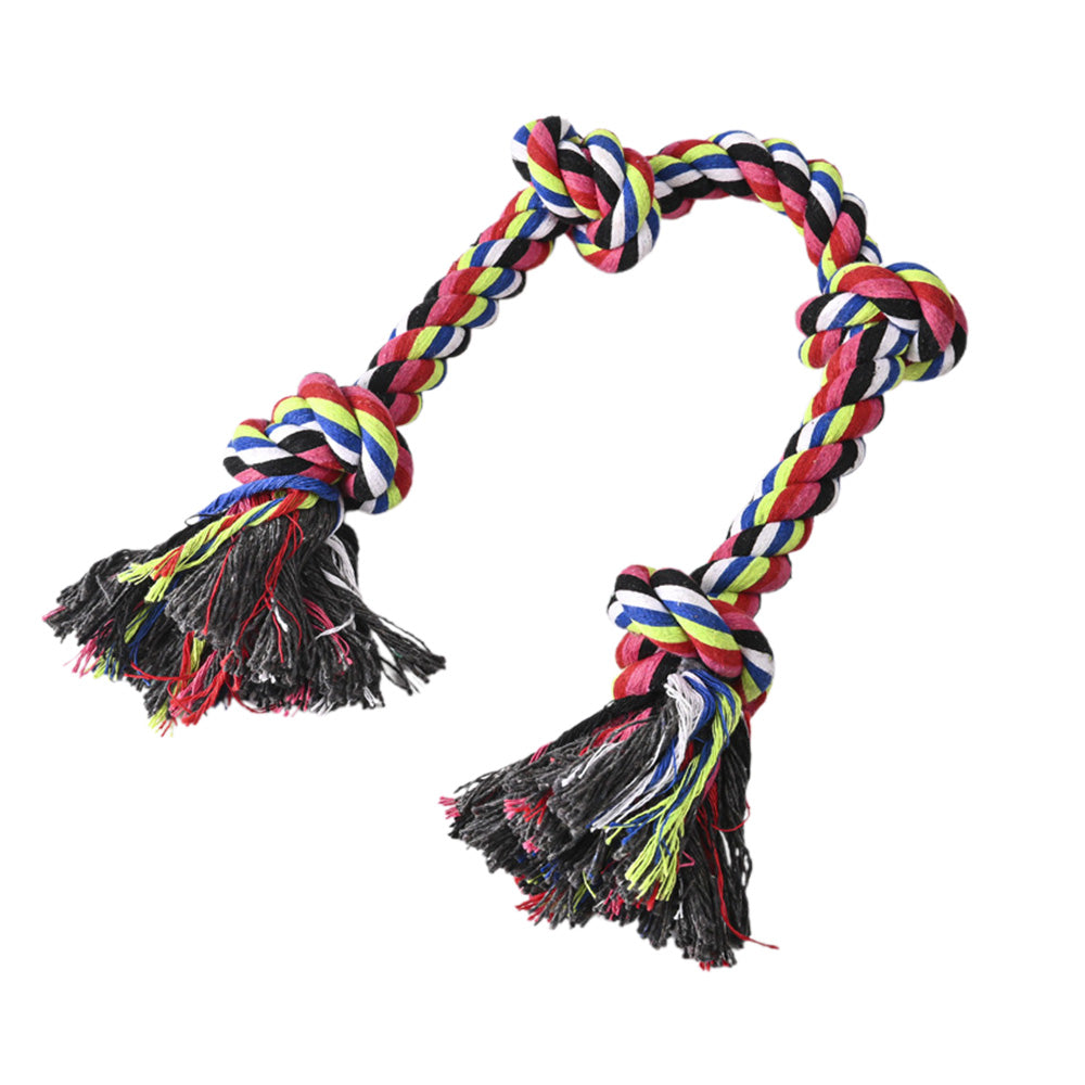 2Pcs Puppy Teething Rope Toys for Small Dogs Interactive Cotton Teething Ropes