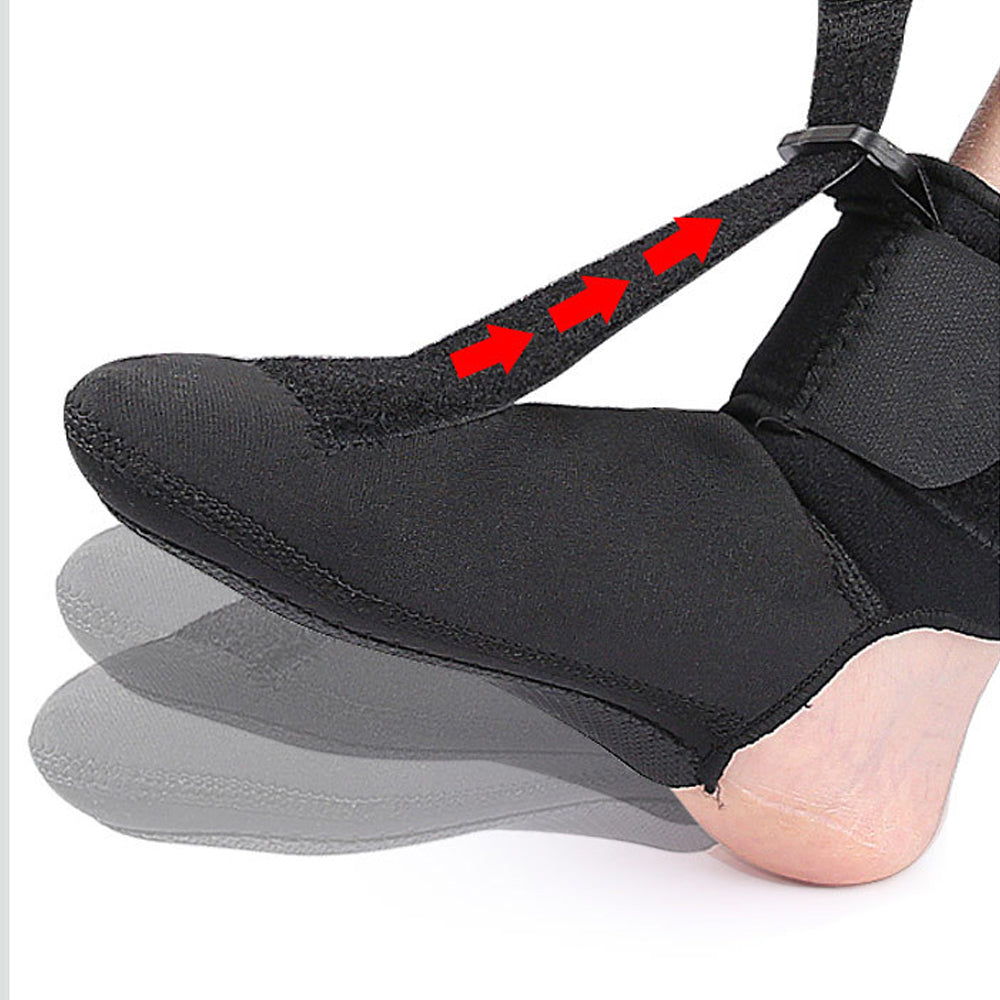 Adjustable Splint Sock Orthotics Foot Drop Support Brace Ankle Support Pad
