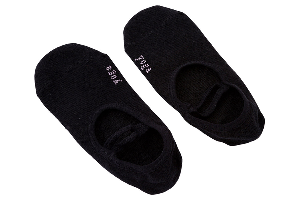 Anti Slip Yoga Ballet Socks Bandage Cotton SocksSports Socks Non slip Yoga Athletic Socks for Barre Ballet Barefoot Workout Hospital-6 Pairs(3 Pairs Black and 3 Pairs Pink)