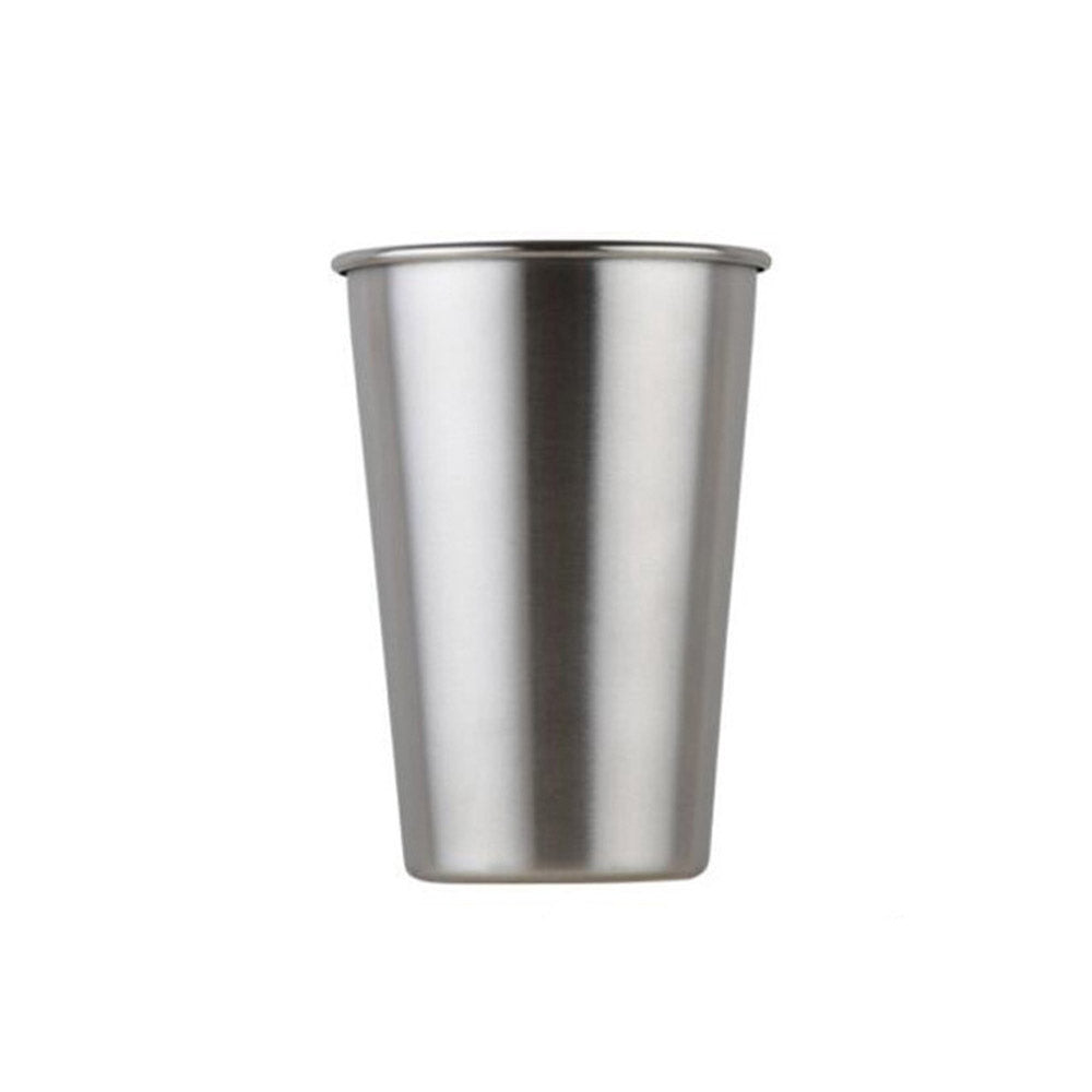 350ml Stainless Steel Drinking Cup Coffee Cup Single-walled Water Cup Reusable Water Mug