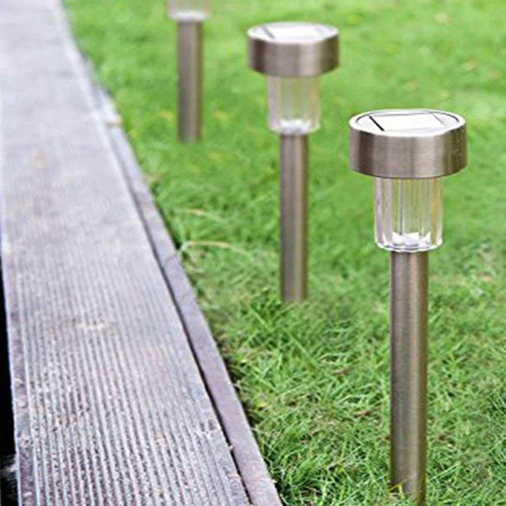 10pcs/Set Solar-Powered Garden Lights Waterproof Outdoor Lights LED Lawn Lights Garden Decoration Landscape Lights
