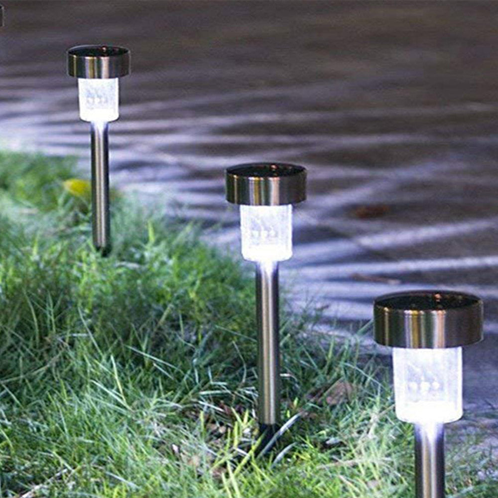 10pcs/Set Solar-Powered Garden Lights Waterproof Outdoor Lights LED Lawn Lights Garden Decoration Landscape Lights