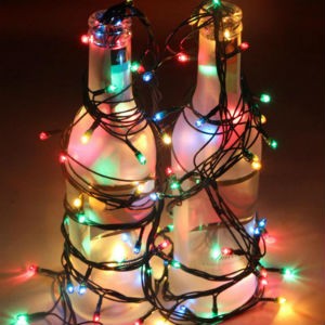 12M 100LED Multicolour 8 Mode Solar String Lights Waterproof Starry Fairy Light