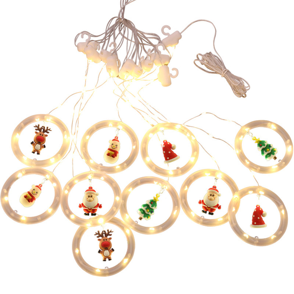 3 Meters USB Powered LED Christmas Decor Round Light Hanging Ornament Light