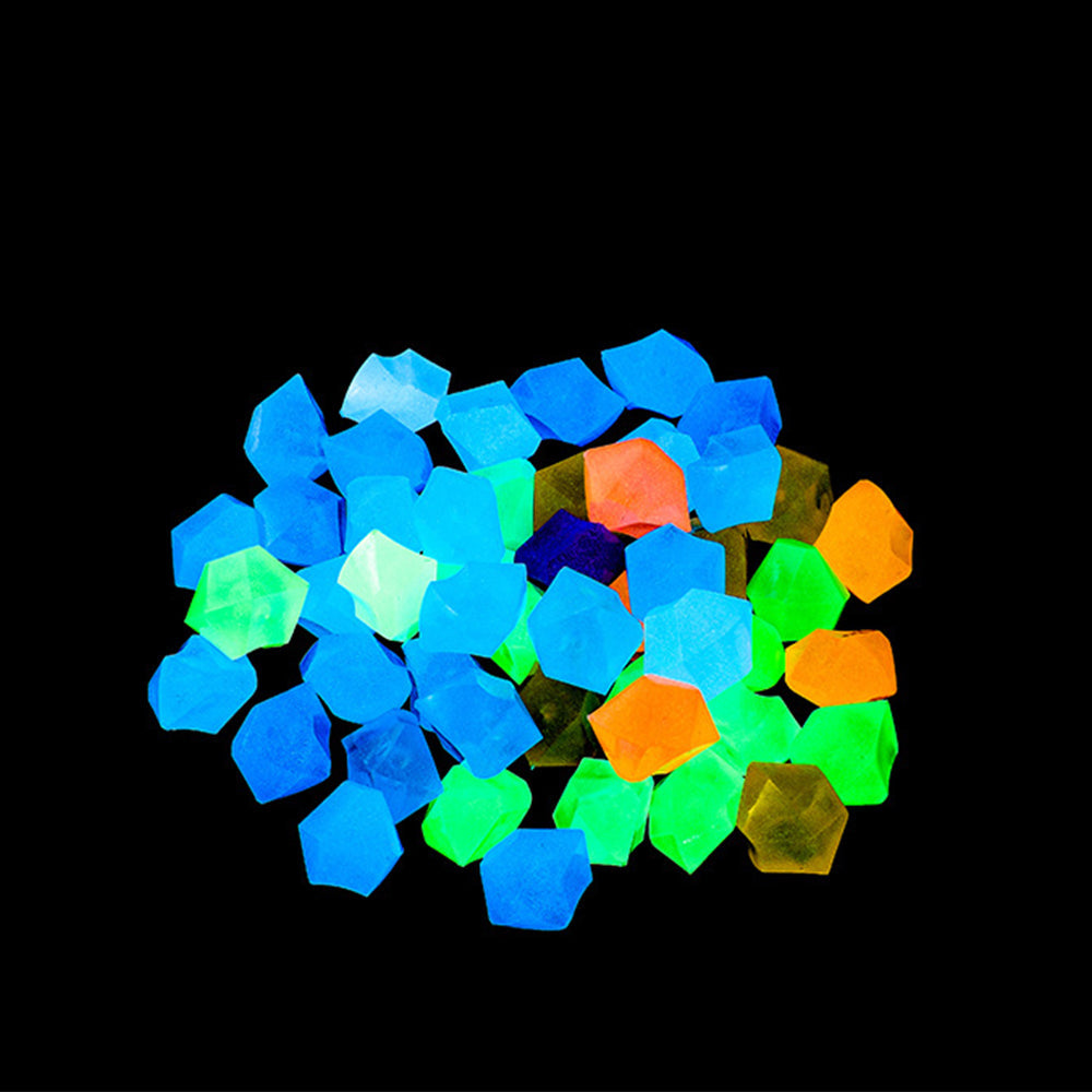 300-Piece Set Colourful Luminous Pebbles Stones