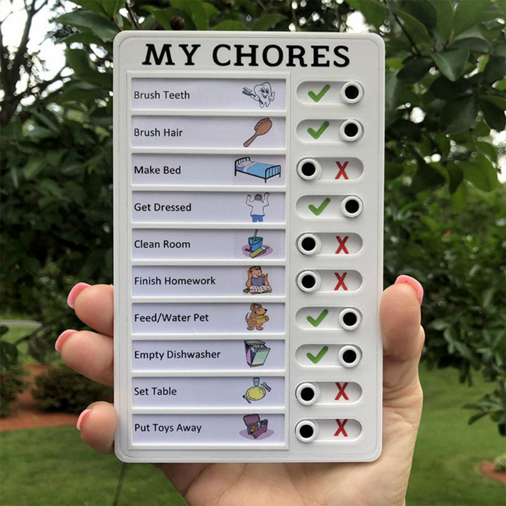 Chore Chart Memo Checklist Board Daily to Do List Planner RV Checklist Notes-Style 2