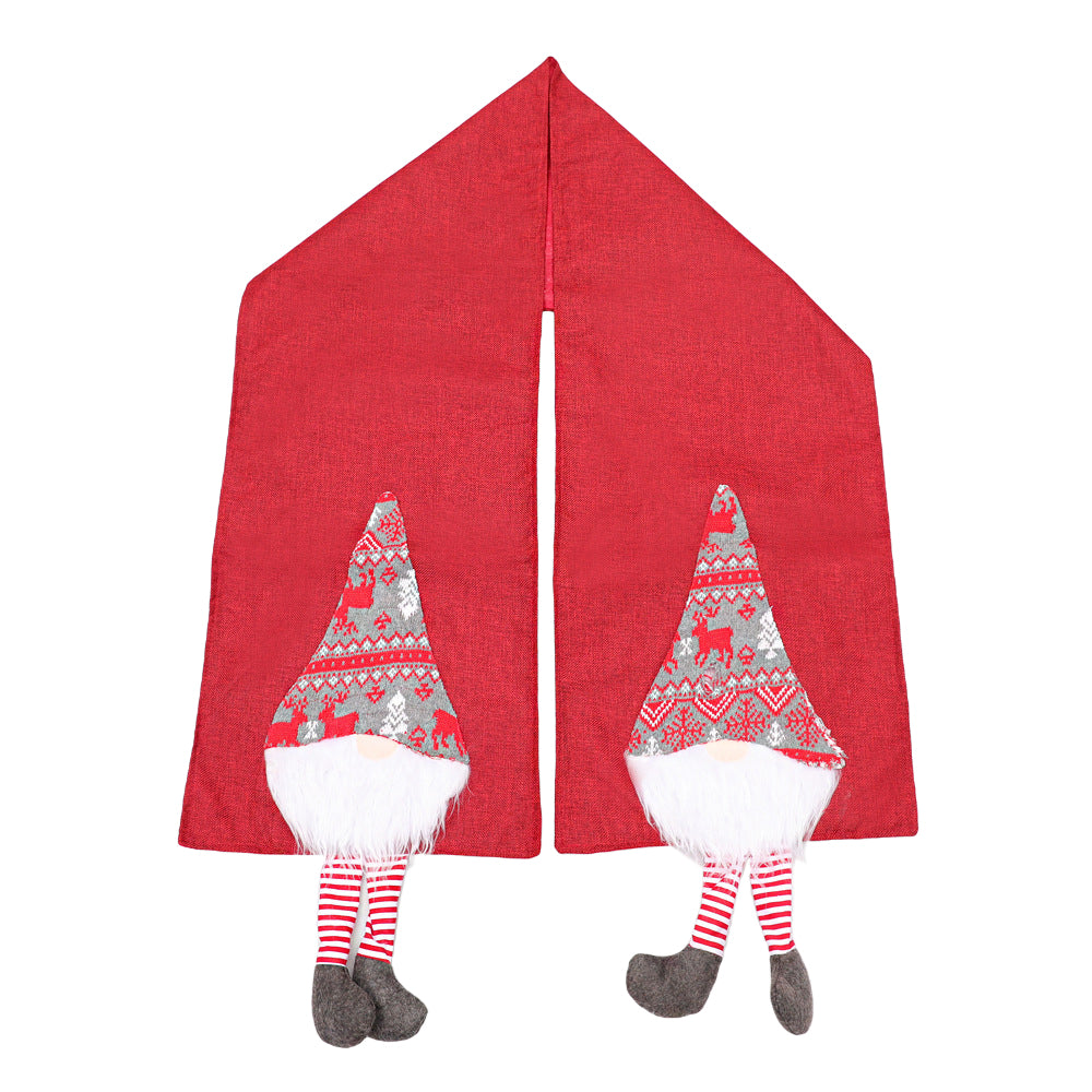 Christmas Table Runner Long Seasonal Winter Xmas Party Home Kitchen Dining Room Decor -Red