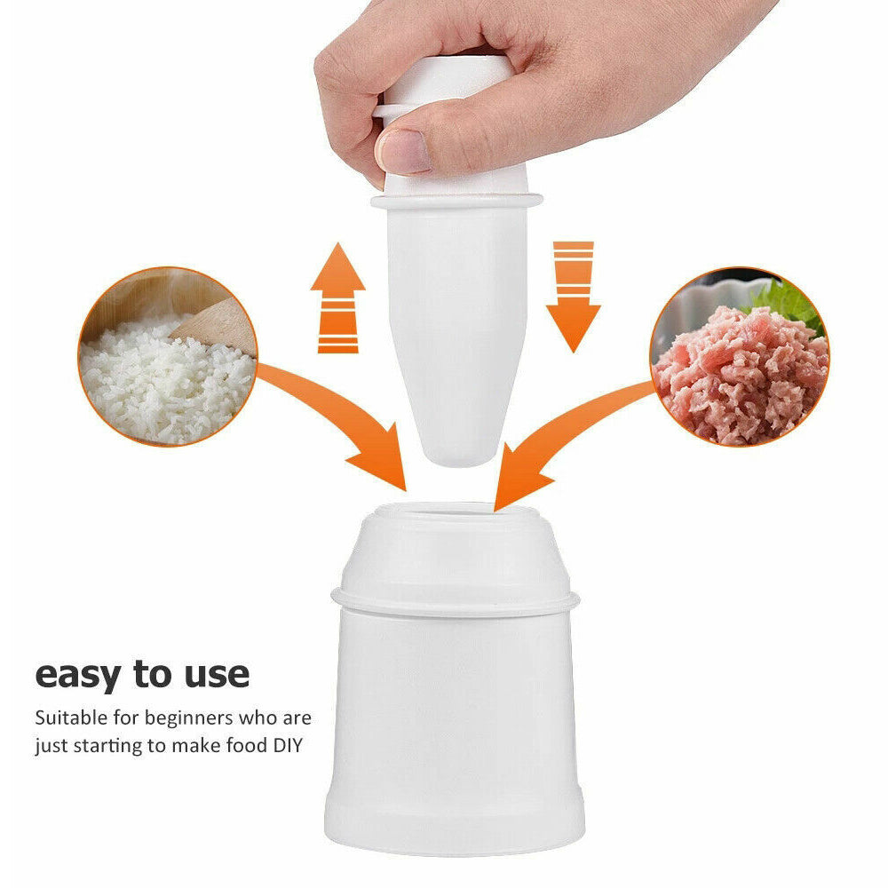 Rice Ball Molds DIY Rice Ball Makers Ball Shaped Kitchen Tools Food Meat Arancini Mold -Pointed