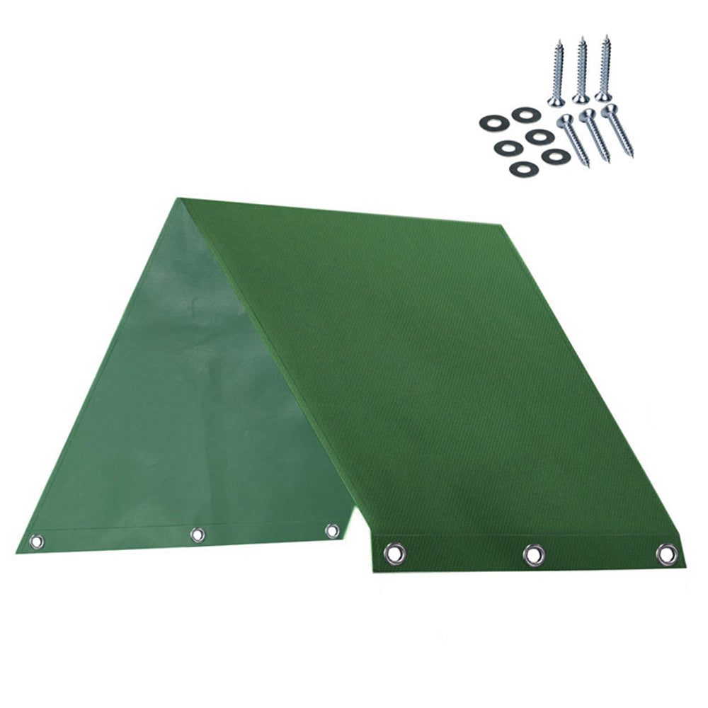 Outdoor Swingset Shade Kids Playground Roof Canopy Waterproof Cover Replacement Tarp Sunshade