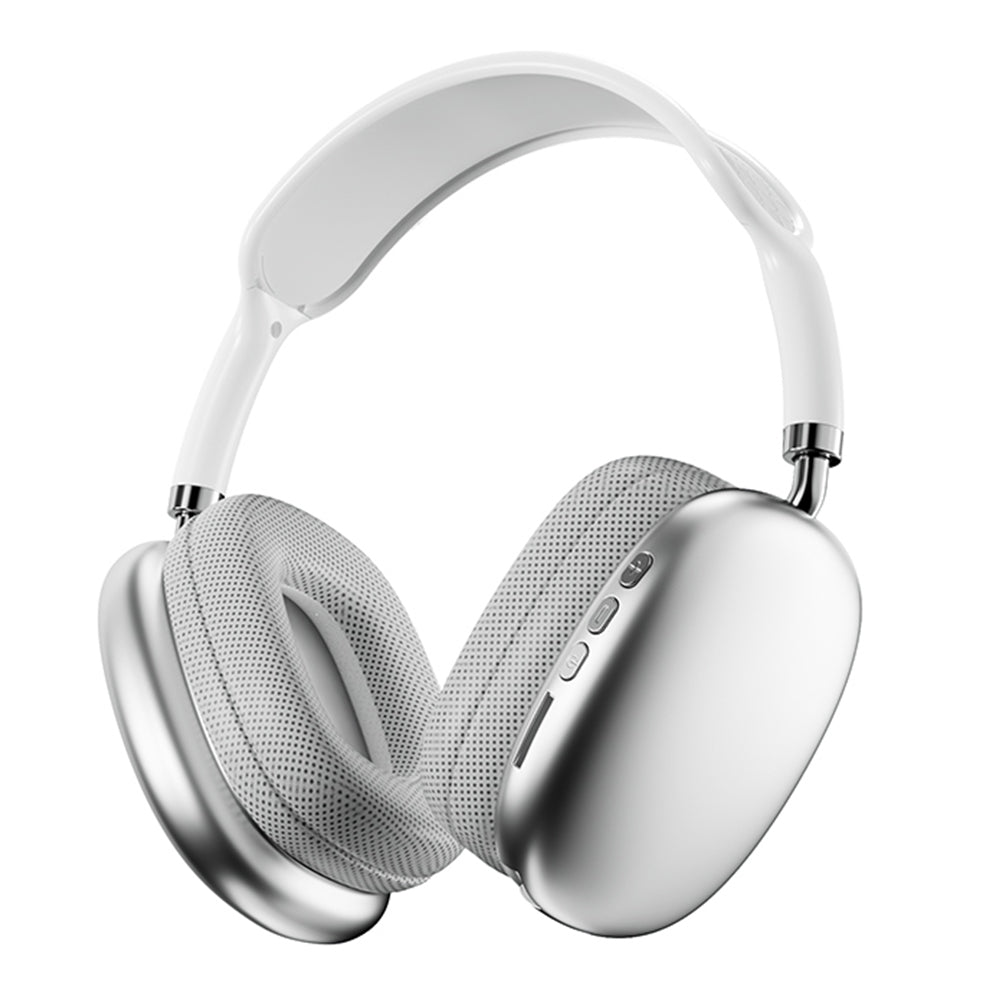 Gaming Headset Wireless Headset P9 Wireless Headphones TWS Earphones Noise Reduction Headset -White