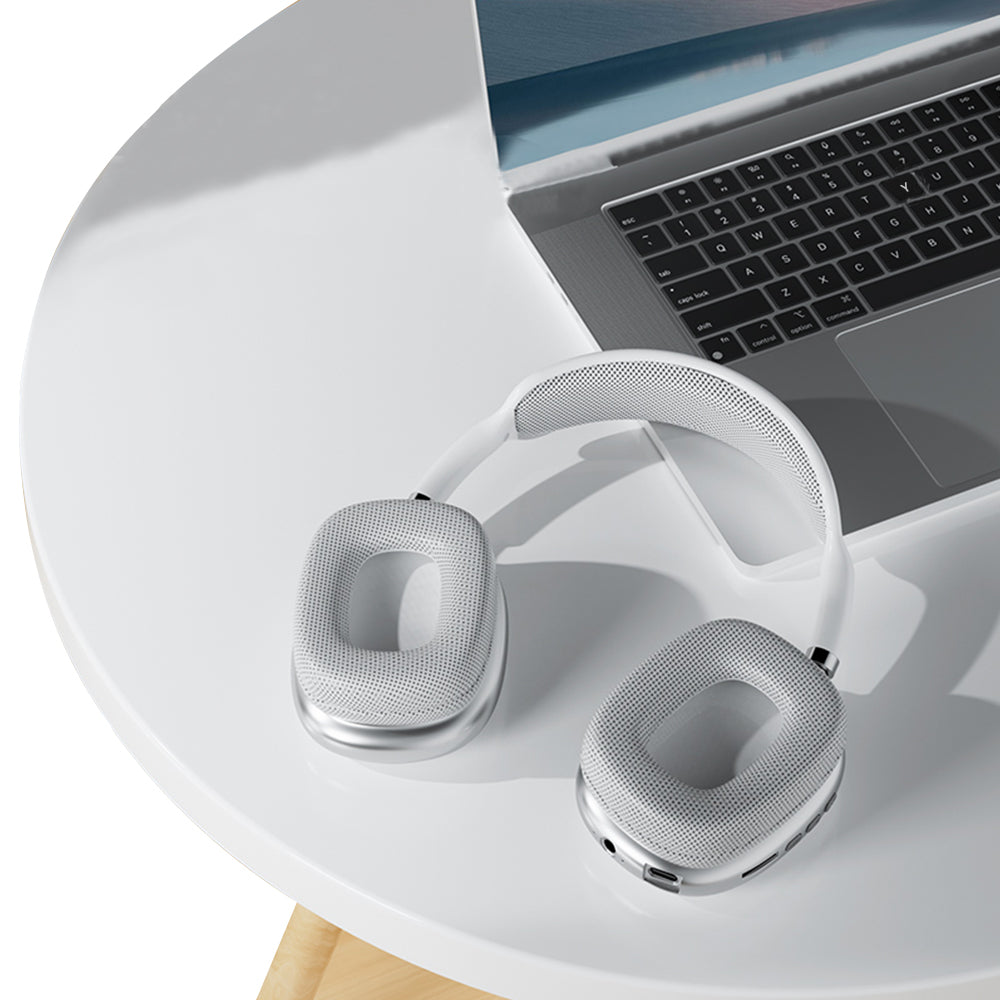 Gaming Headset Wireless Headset P9 Wireless Headphones TWS Earphones Noise Reduction Headset -White