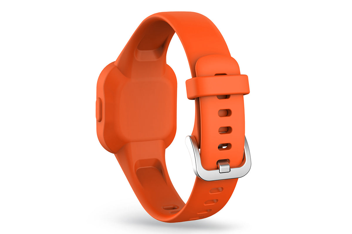 Replacement Silicone Band Straps Fitness Wristband Tracker Compatible with Garmin Vivofit Jr 3 Bands-Orange