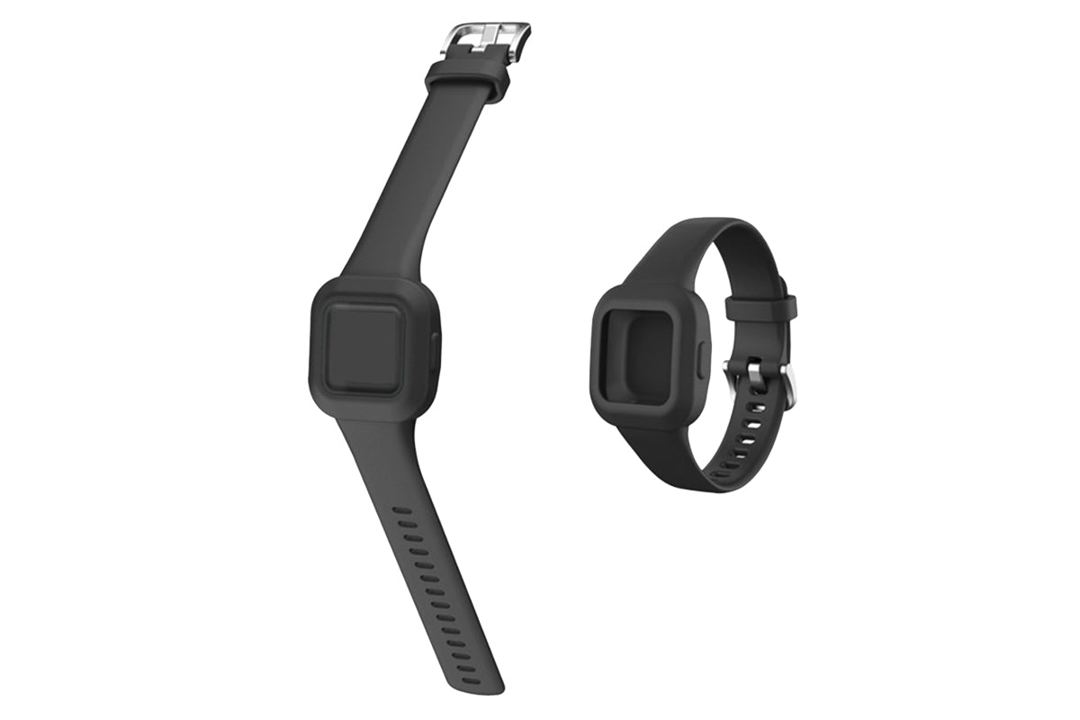 Replacement Silicone Band Straps Fitness Wristband Tracker Compatible with Garmin Vivofit Jr 3 Bands-Black