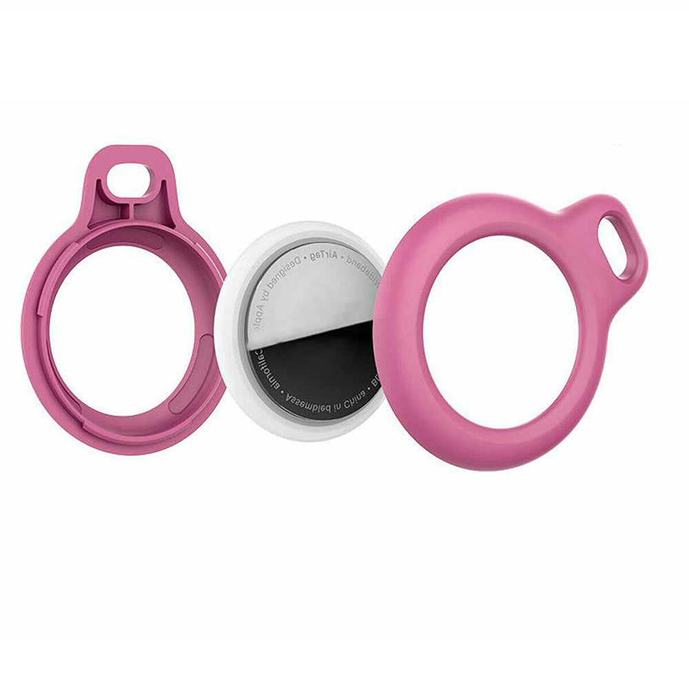 4pcs for Apple AirTag Air Tag Lanyard Case Protector Protective Cover Shell Key Chain