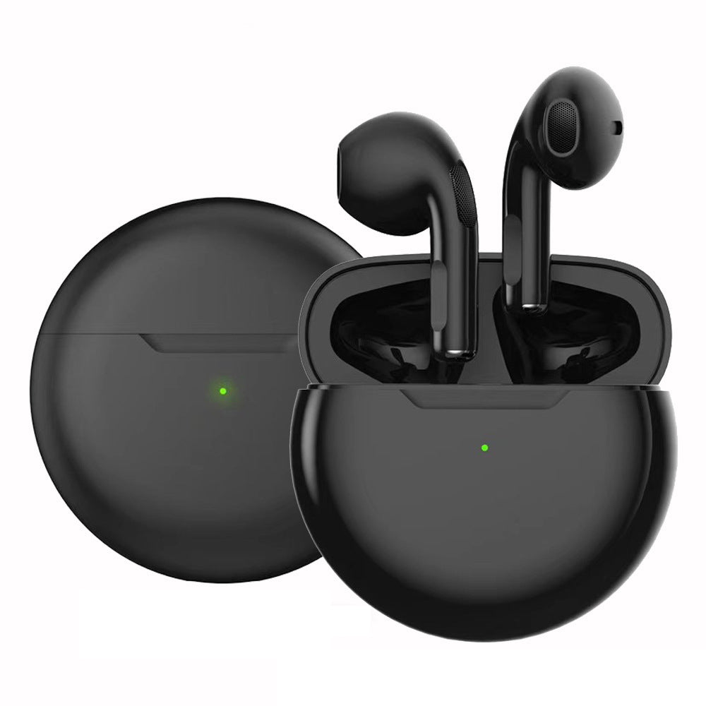 Wireless EarbudsBluetooth Headphoneswith Charging Casefor TV Smart Phone Computer LaptopSports -Black