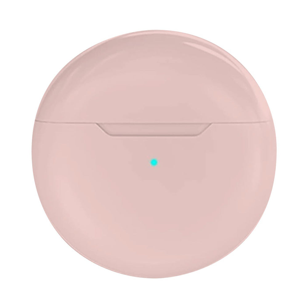 Wireless EarbudsBluetooth Headphoneswith Charging Casefor TV Smart Phone Computer LaptopSports -Pink