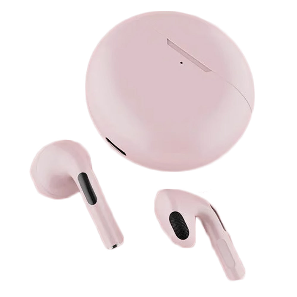 Wireless EarbudsBluetooth Headphoneswith Charging Casefor TV Smart Phone Computer LaptopSports -Pink