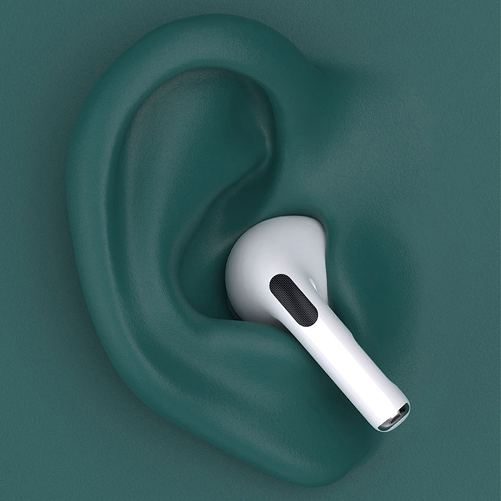Bluetooth Headphones Wireless Earbuds Bluetooth Headphones Smartphone Compatible Wireless Earbuds with Charging Case for TV Smart Phone Computer Laptop Sports -White