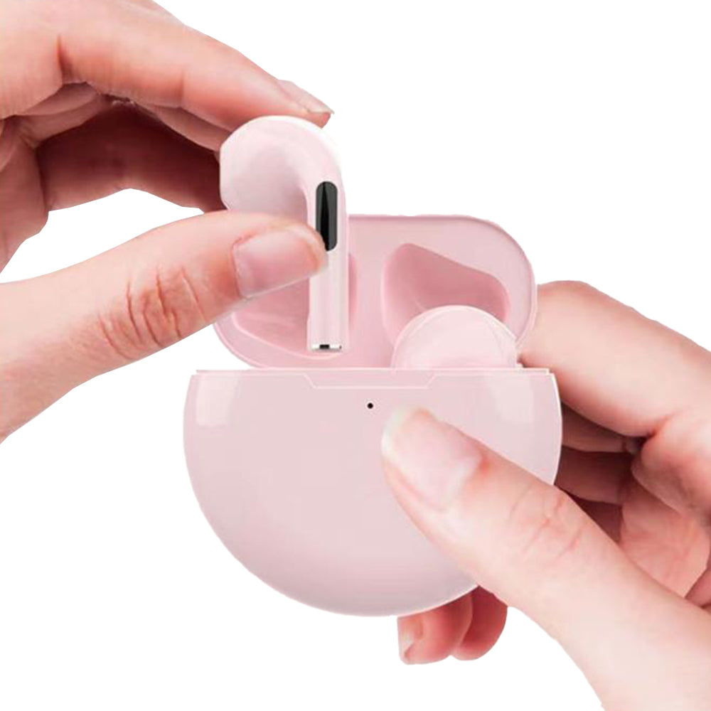 Wireless EarbudsBluetooth Headphoneswith Charging Casefor TV Smart Phone Computer LaptopSports -Pink