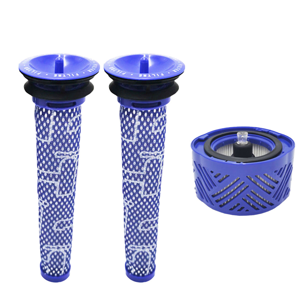 2pcs Filter Replacements Vacuum Replaces Parts Compatible Dyson V6 V8 -Style 1 and Style 2