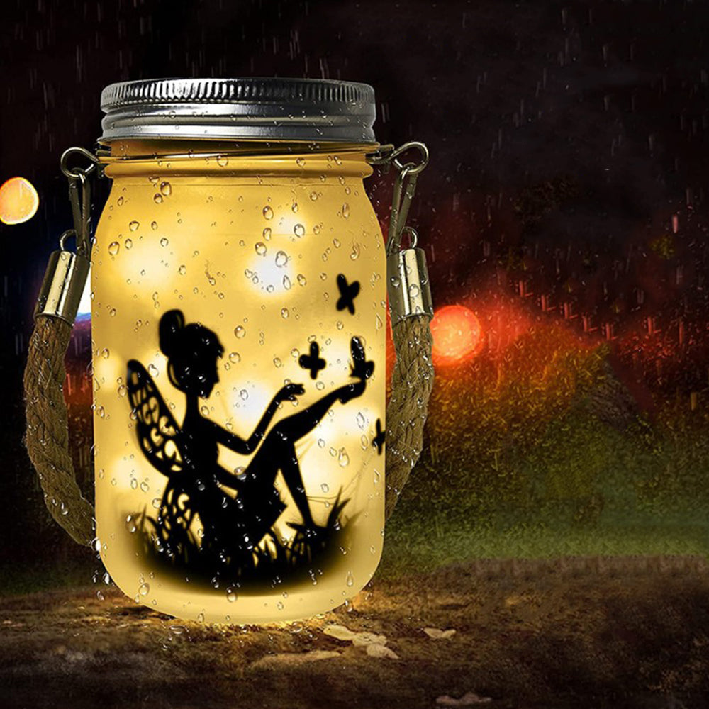 DIY Fairy Mason Jar Lights 10LED Solar String Lights