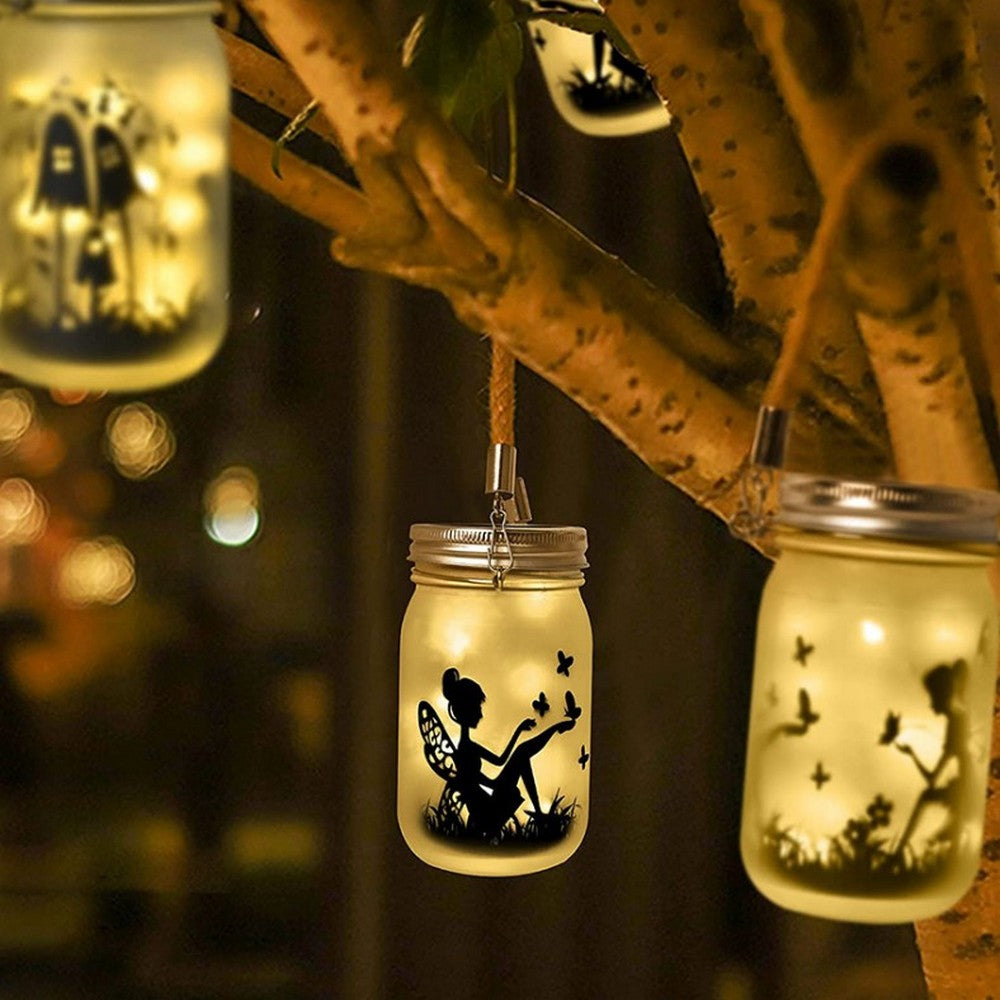 DIY Fairy Mason Jar Lights 10LED Solar String Lights