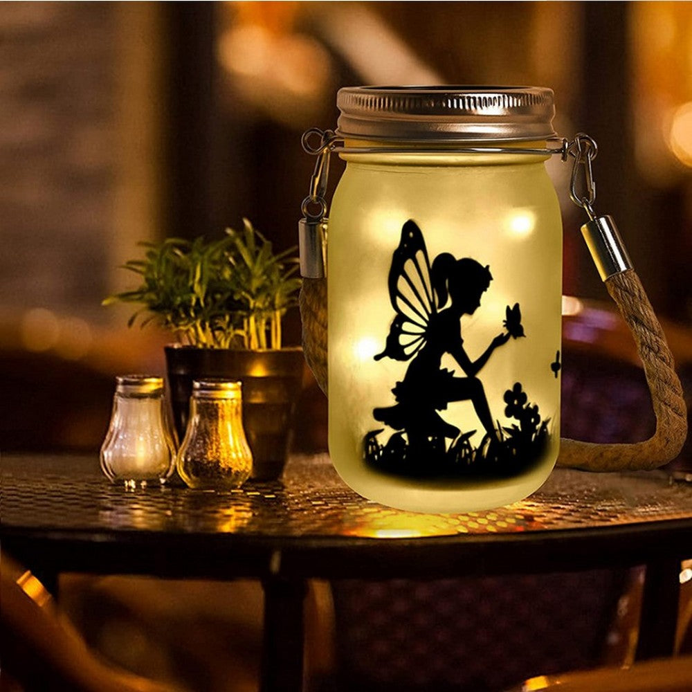 DIY Fairy Mason Jar Lights 10LED Solar String Lights
