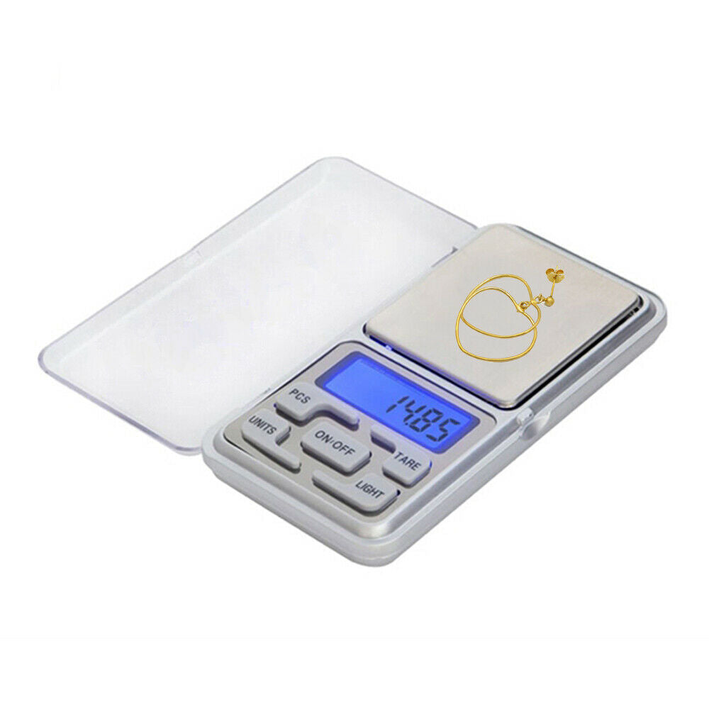 0.01 500g Pocket Digital Mini Scales Weight Balance Gold Jewelry Scale