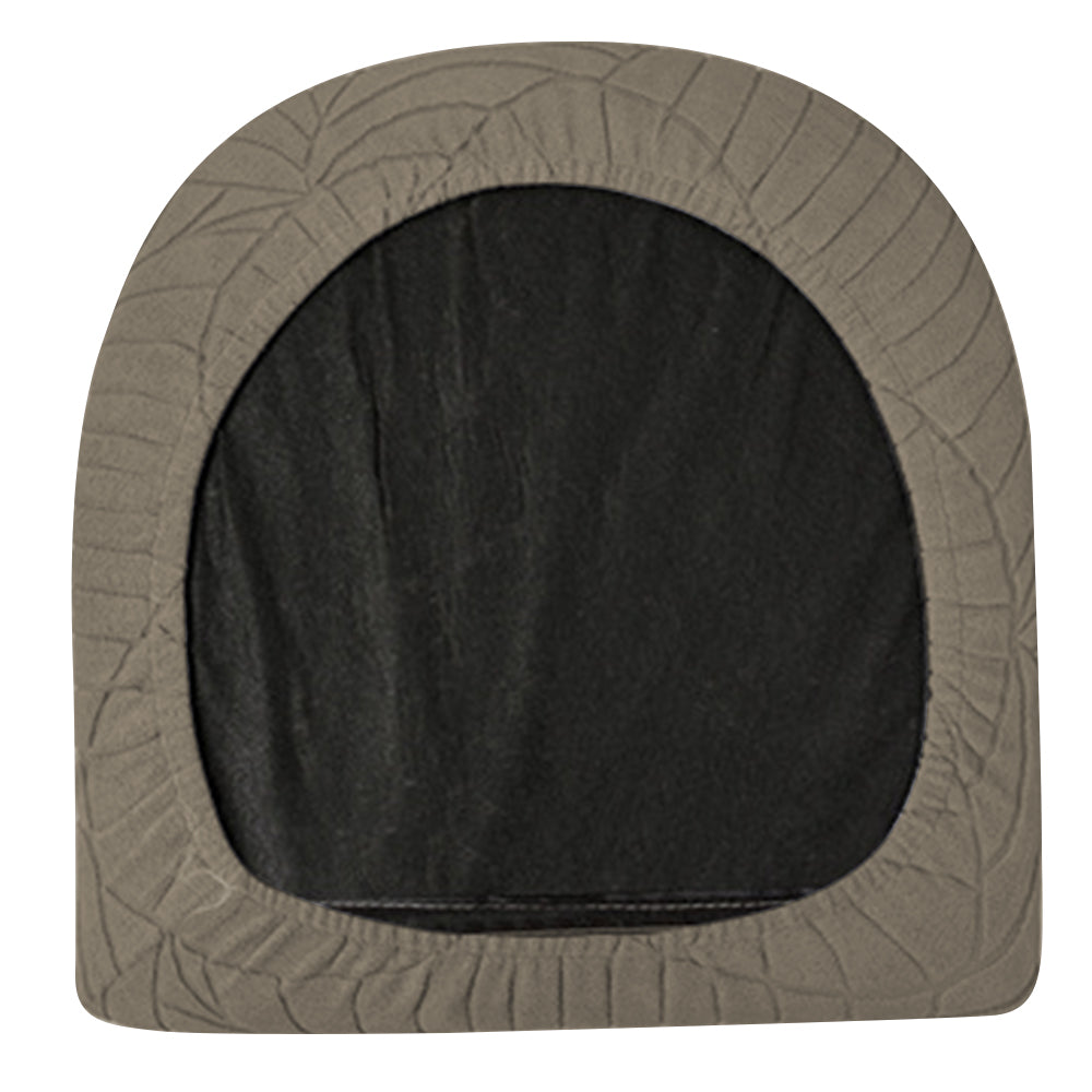 Sofa Cover 2-Piece Stretch Club Chair Slipcover Printed Tub Chair Covers Armchair Covers-Grey