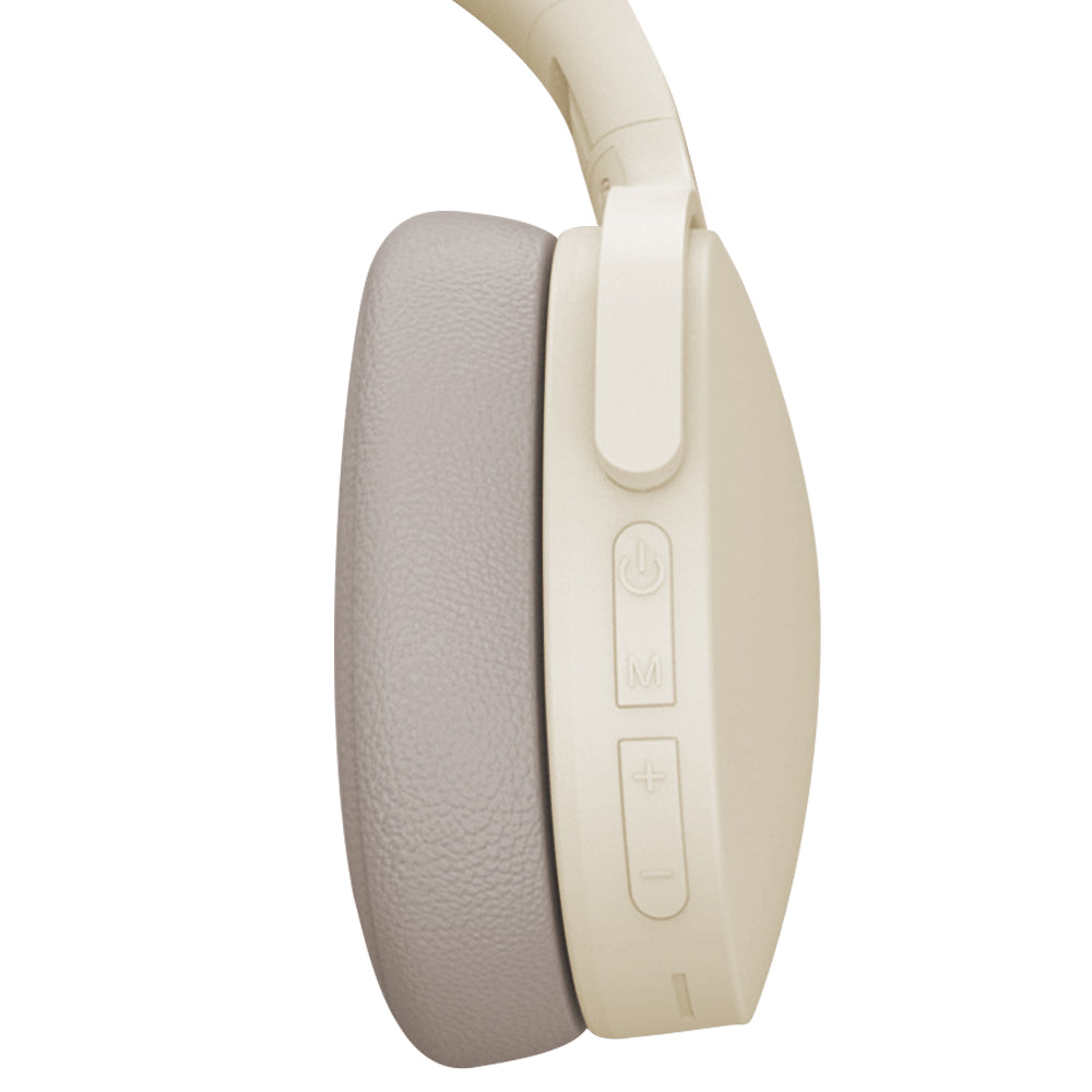 Gaming Headset Wireless Headset P2961 Foldable Wireless Bluetooth Stereo Over Ear Headphone -Gray