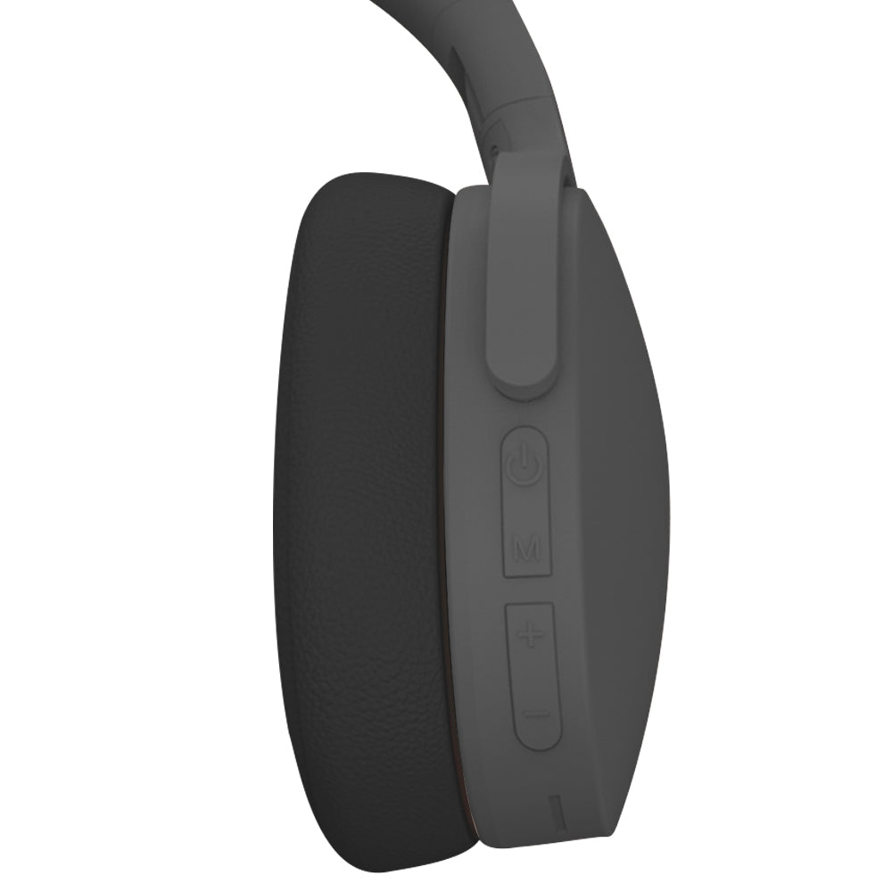 Gaming Headset Wireless Headset P2961 Foldable Wireless Bluetooth Stereo Over Ear Headphone -Black