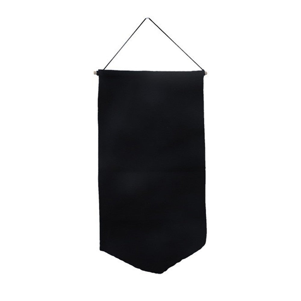 53x26.7cm Wall Hanging Badge Brooch Jewelry Storage Case Canvas Display Banner Stand Pin Collection Organizer Holder Black