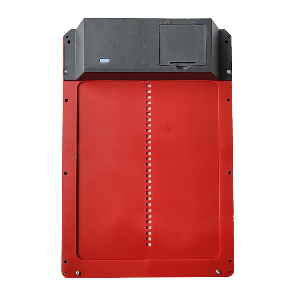 Automatic Chicken Coop Door Opener Light Sensing Chicken House Poultry Gate-Red