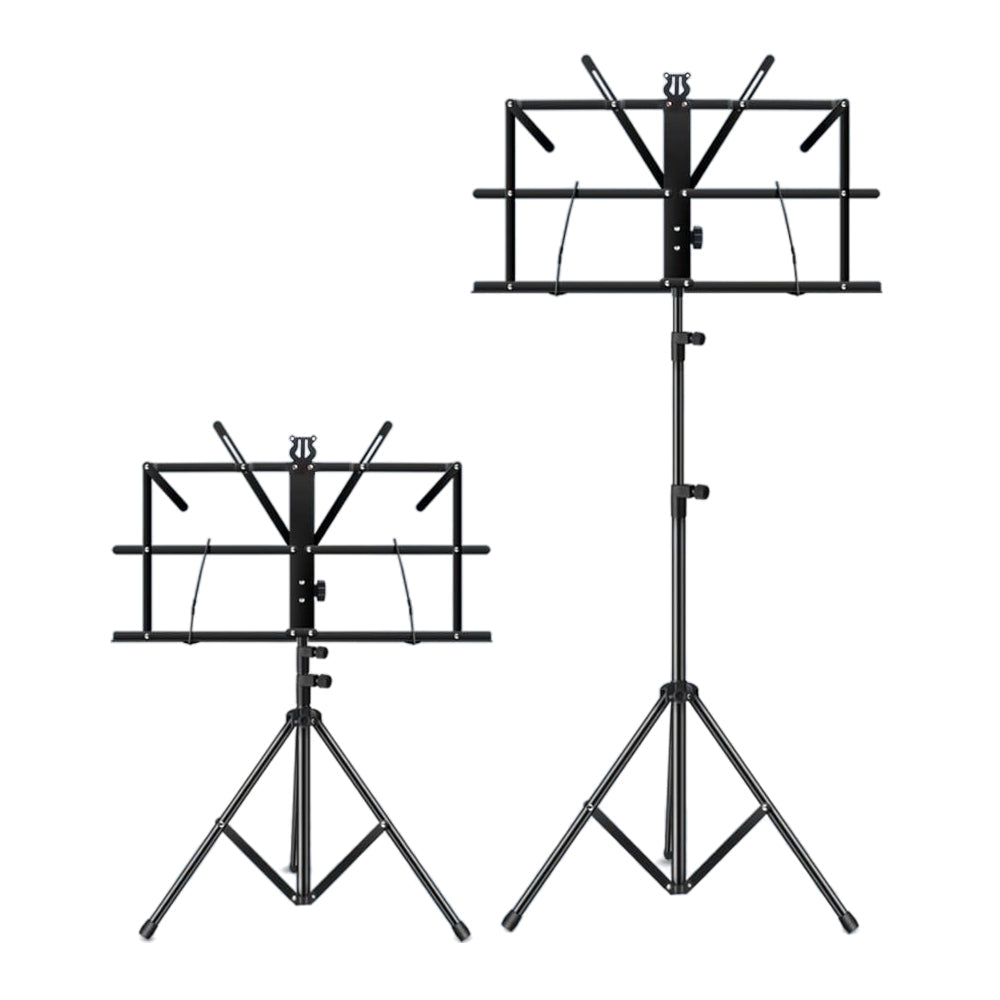 Adjustable Music Stand Folding Tripod Holder with Storage Bag