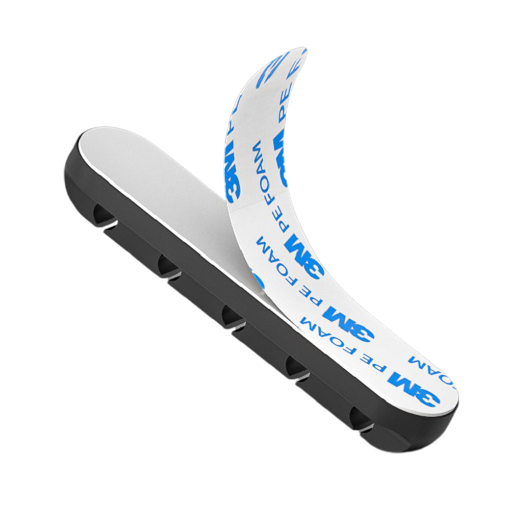 Multi Slots Self Adhesive Cable Holder Cord Clip Cable Management Solution Wire Organizer