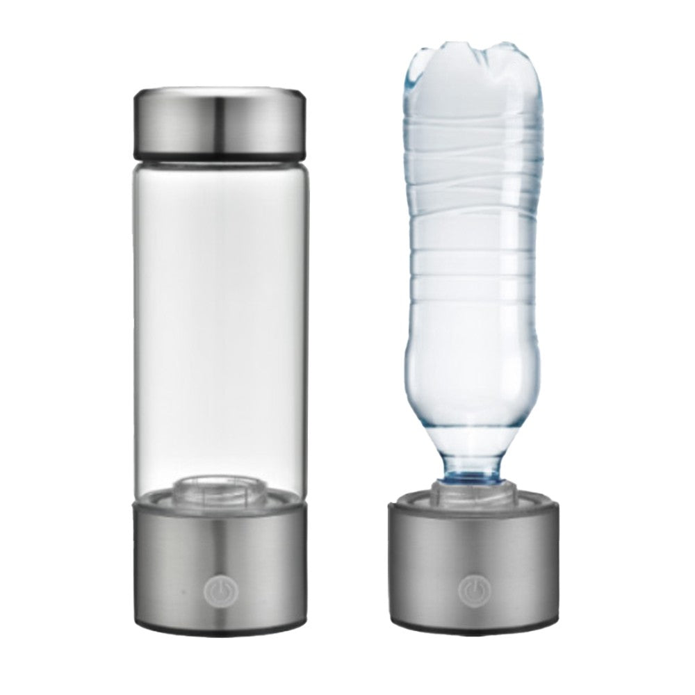 Dual Use 450ml Hydrogen-rich Water Ionizer Generator Bottle Cup USB Portable Mug