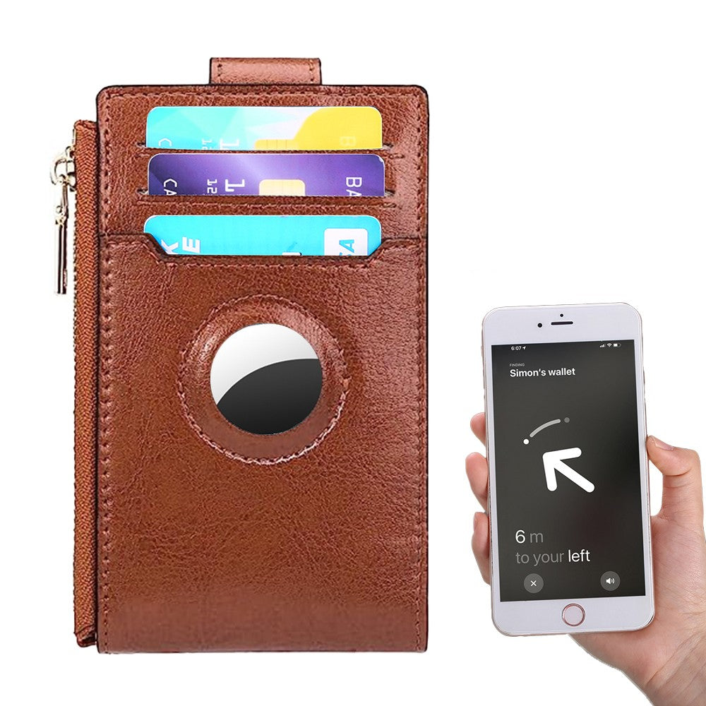 Womens RFID Wallet Bifold Credit Card Holder Brown