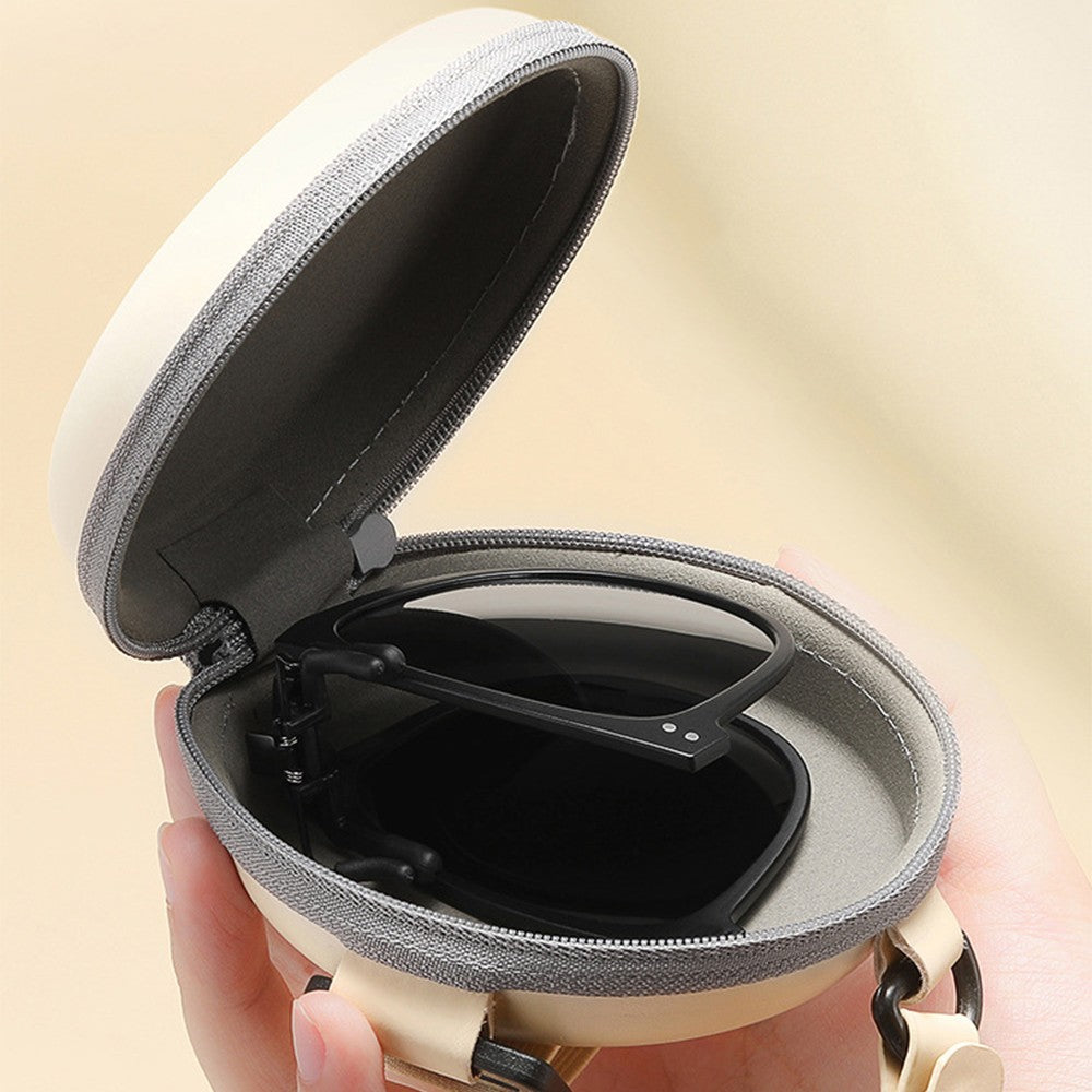 Pair of Clip-On Sunglasses Polarized Flip-Up Glasses for Men and Women Style 1