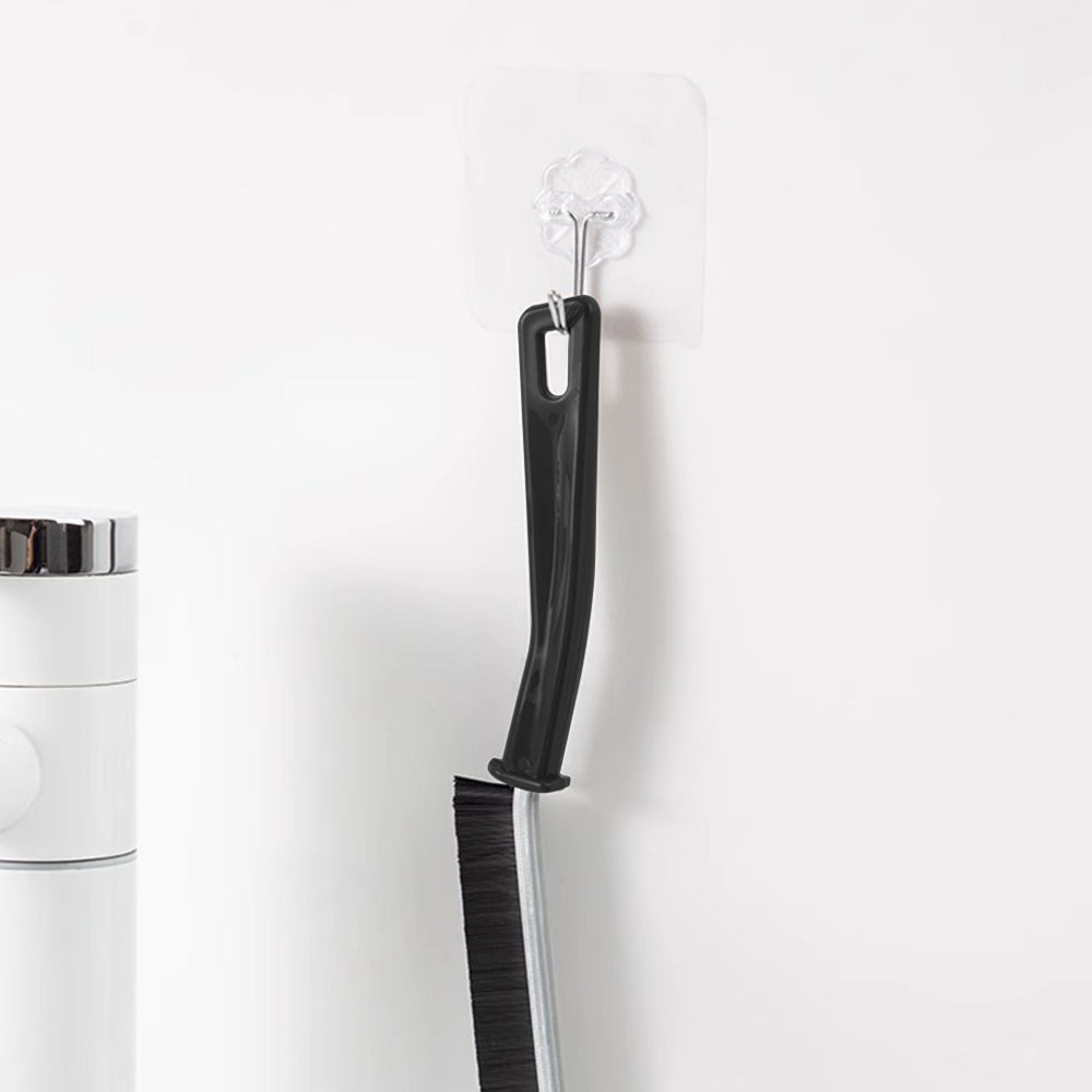 4Pcs Multifunctional Recess Crevice Cleaning Brush Household Gap Cleaning Brush Black