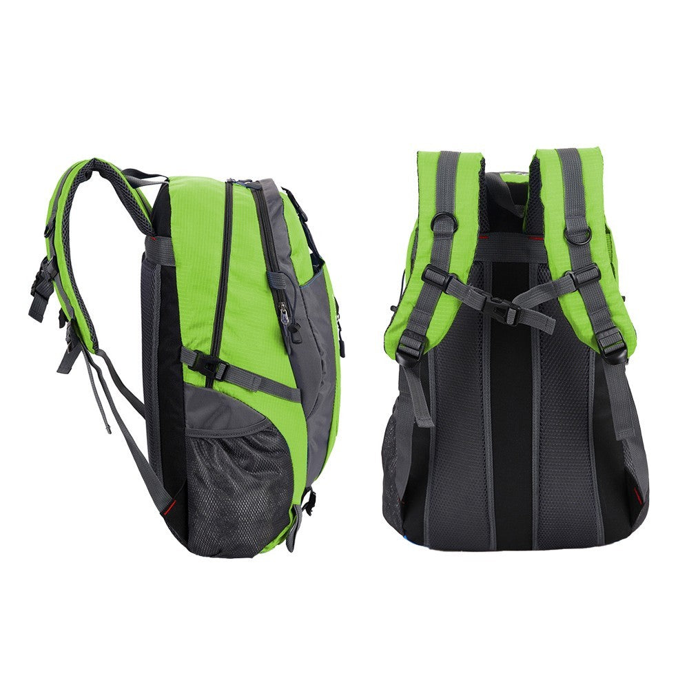Water-resistant Hiking Backpack Travel Camping Outdoor Bag for Men and Women Green