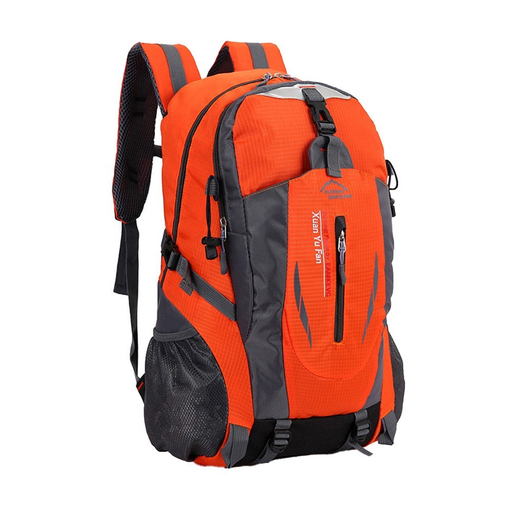 Water-resistant Hiking Backpack Travel Camping Outdoor Bag for Men and Women Orange