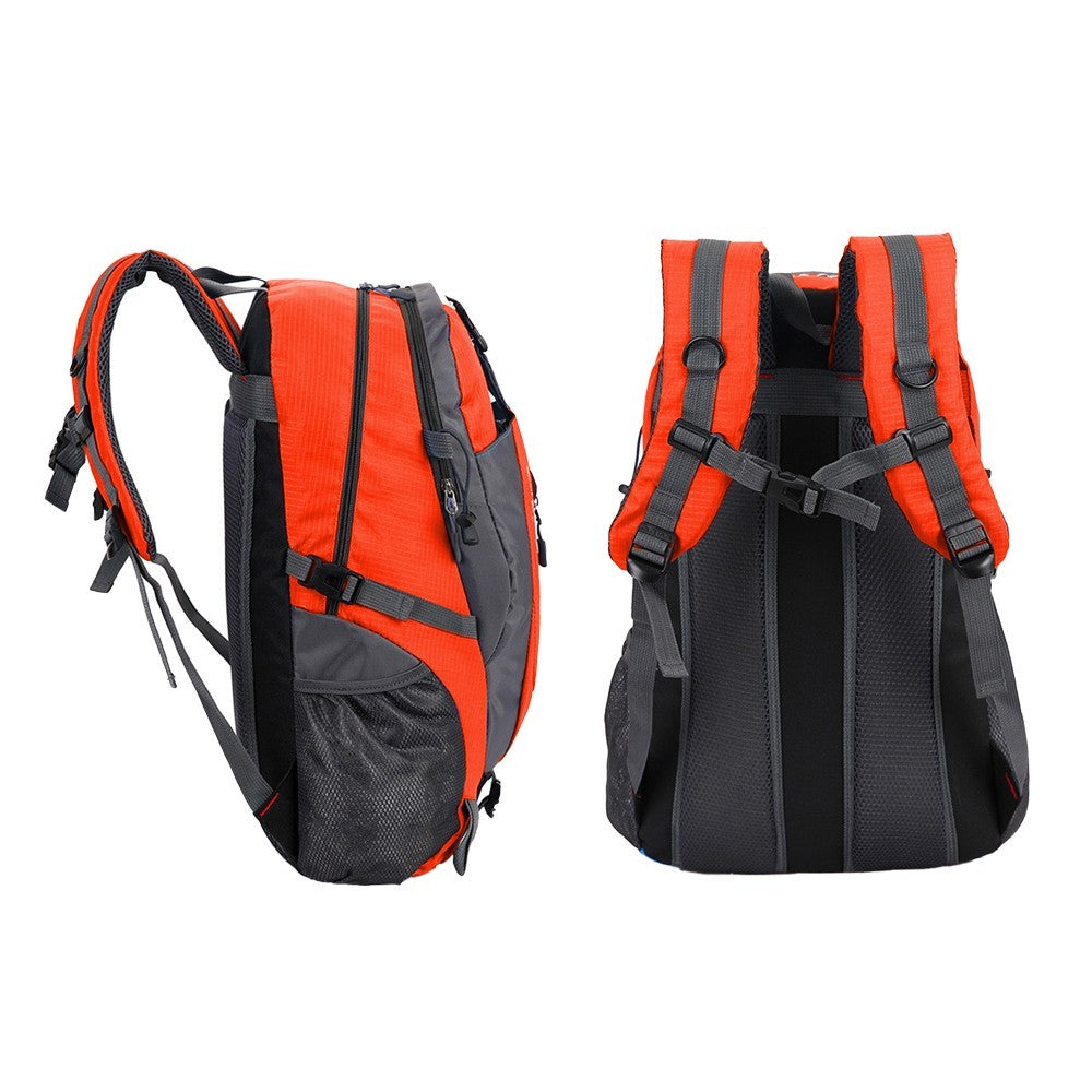 Water-resistant Hiking Backpack Travel Camping Outdoor Bag for Men and Women Orange