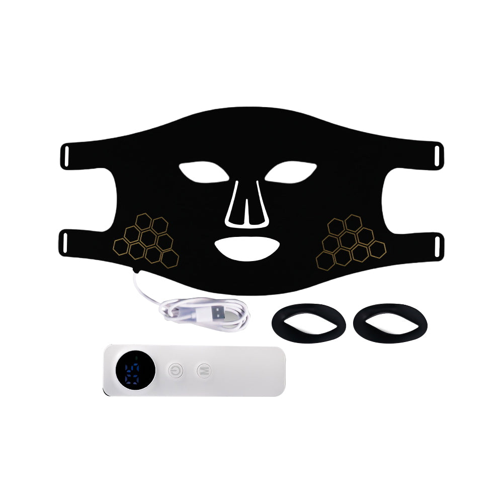 Infrared LED Light Photons Facial Mask Skin Care Wrinkle Reduce Anti-Acne Facial Care Tool