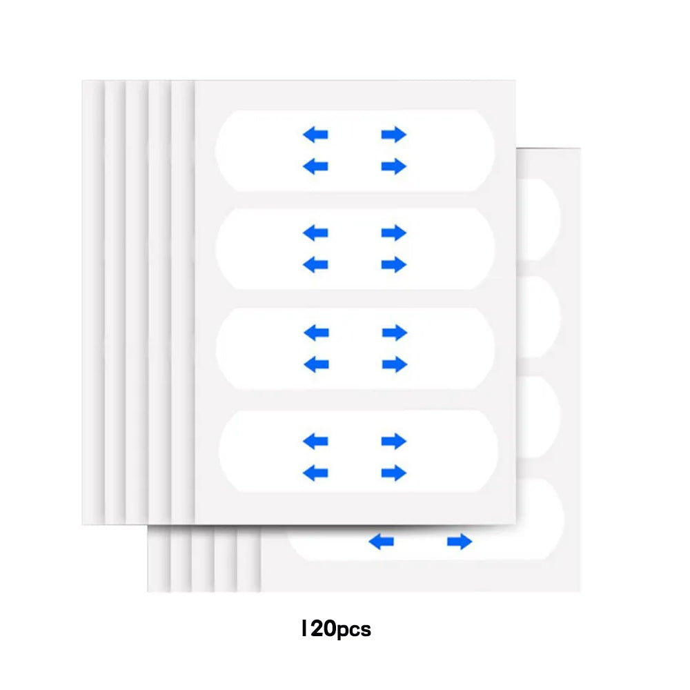 120 Pcs Invisible Face Neck Chin Eye Face Lift Sticker V Shape Tapes